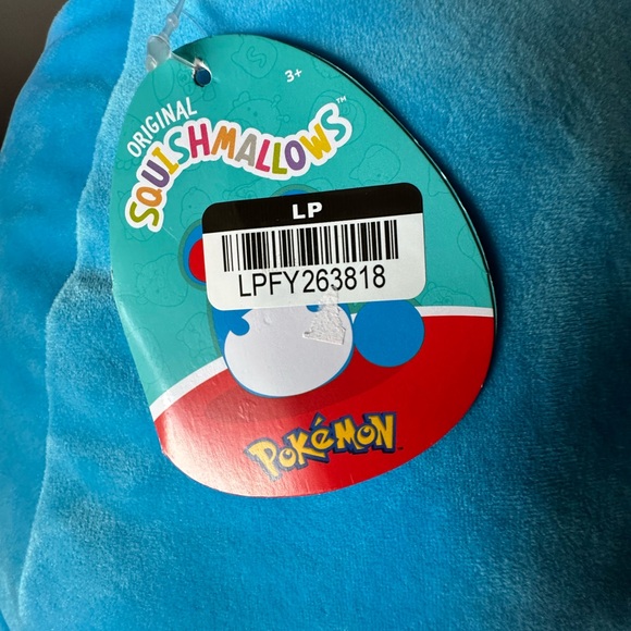 NWT Pokemon Center Squishmallow Marill 20" Plush - Picture 7 of 13
